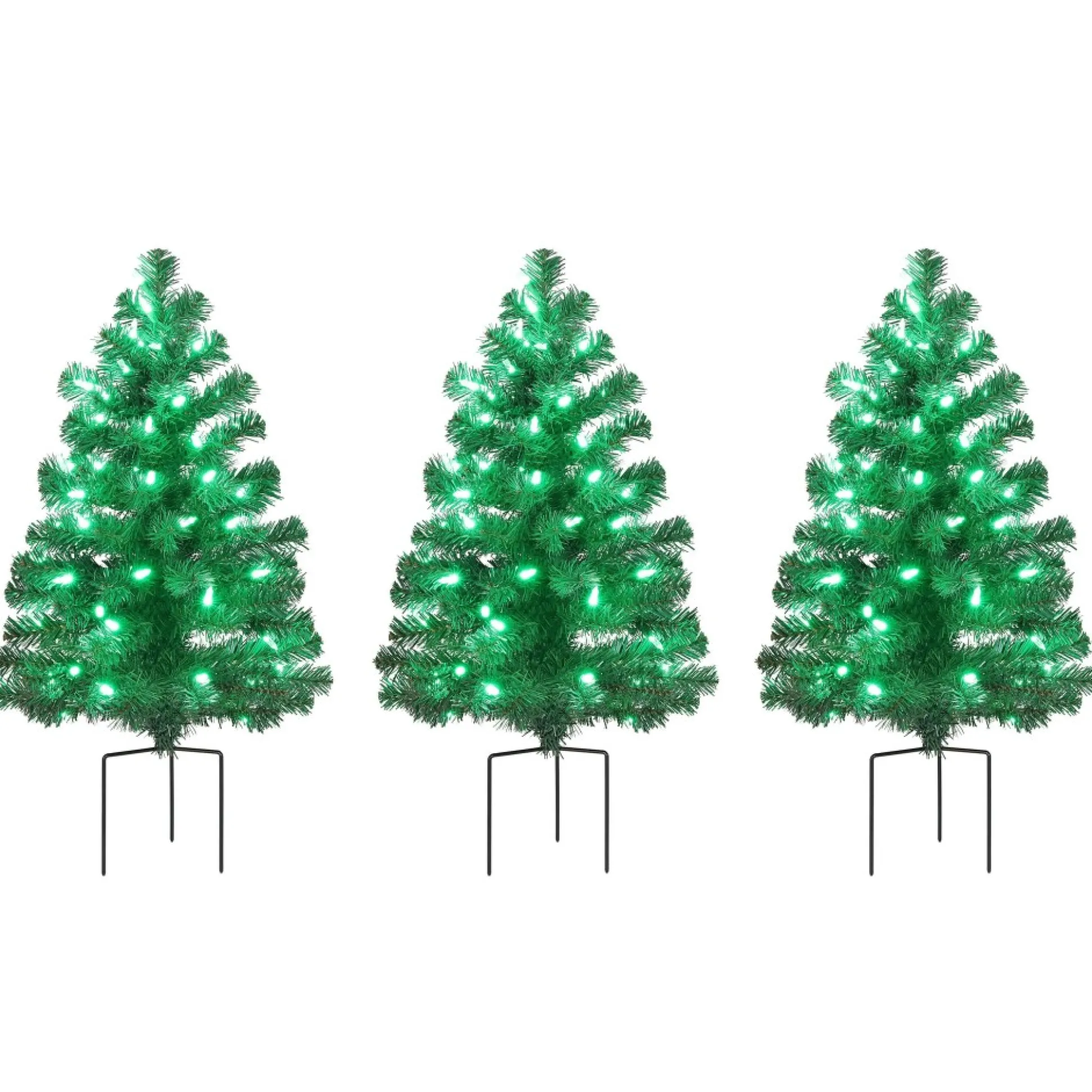 alexa_enabled_pathway_christmas_trees__rgb_bulbs_2.webp Flash Sale Mr. Christmas Alexa Enabled Pathway Christmas Trees - Rgb Bulbs