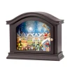 Discount Mr. Christmas 12" Animated Mantel Music Box