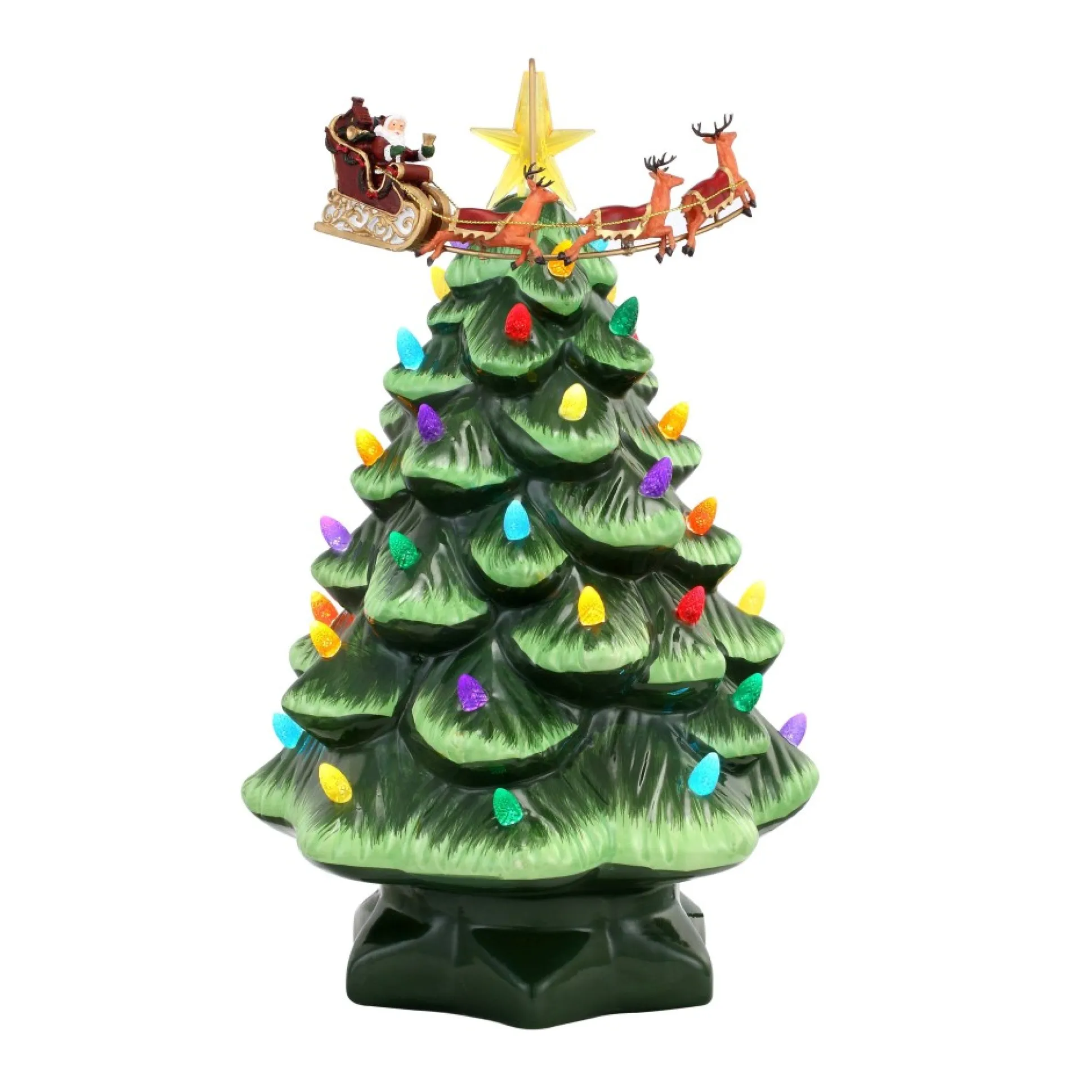 animated_nostalgic_ceramic_tree__santas_sleigh_0-1.webp Clearance Mr. Christmas 14" Animated Nostalgic Ceramic Tree - Santa's Sleigh