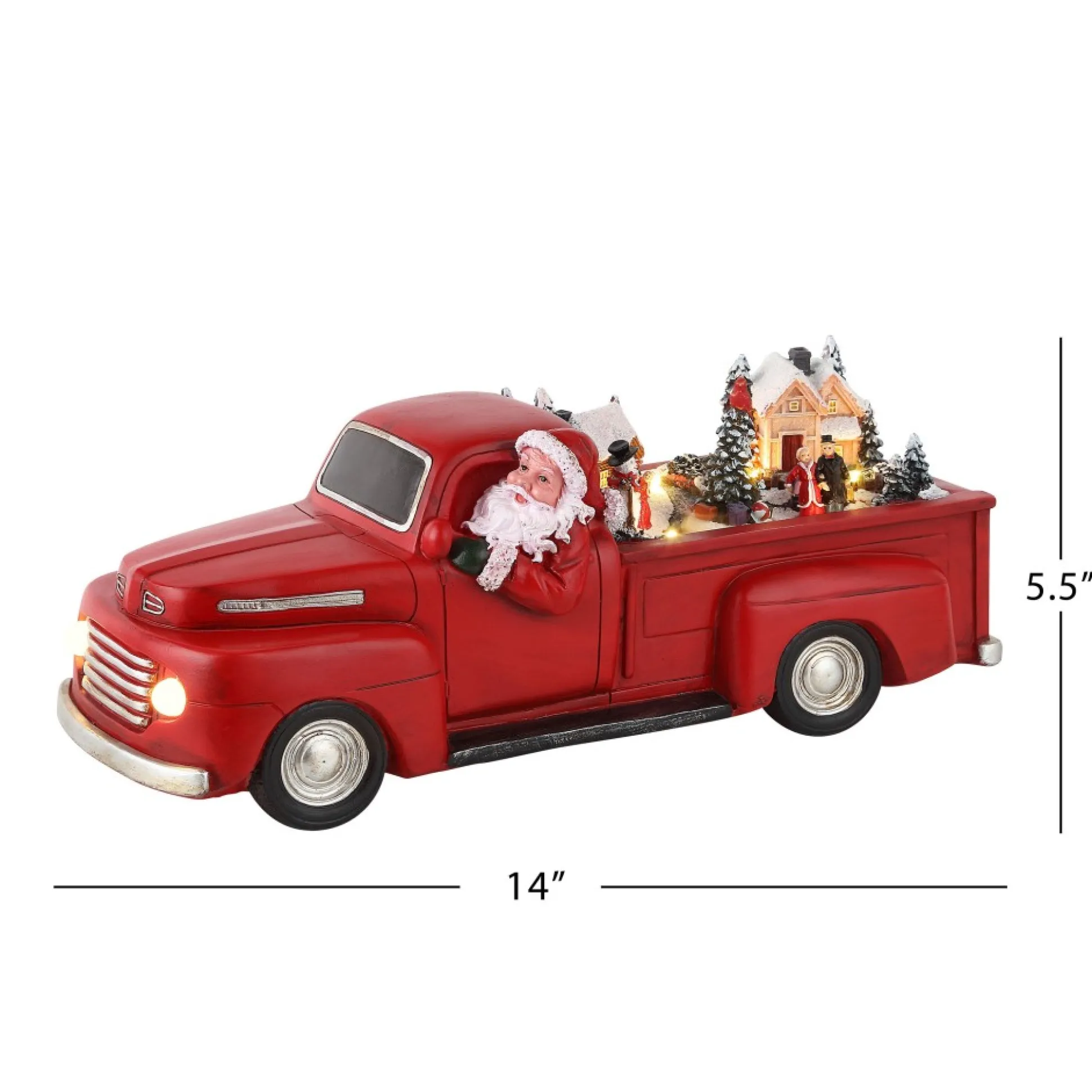 animated_nostalgic_red_truck__white_santa_2-2.webp Cheap Mr. Christmas 14" Animated Nostalgic Red Truck - White Santa