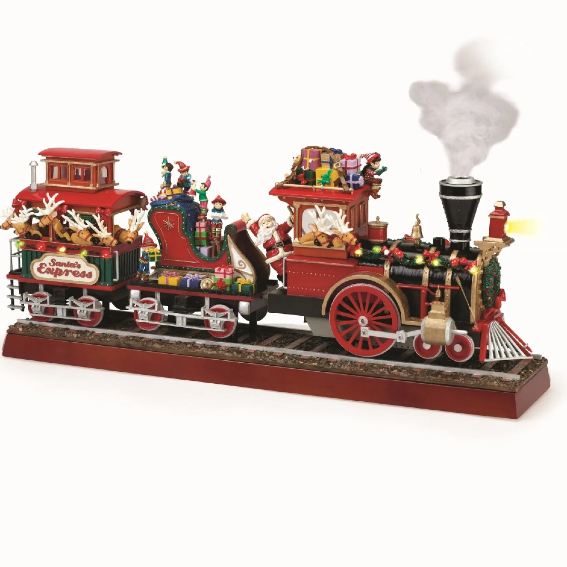 animated_santas_express_0.webp Cheap Mr. Christmas 16.75" Animated Santa's Express