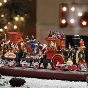 Cheap Mr. Christmas 16.75" Animated Santa's Express