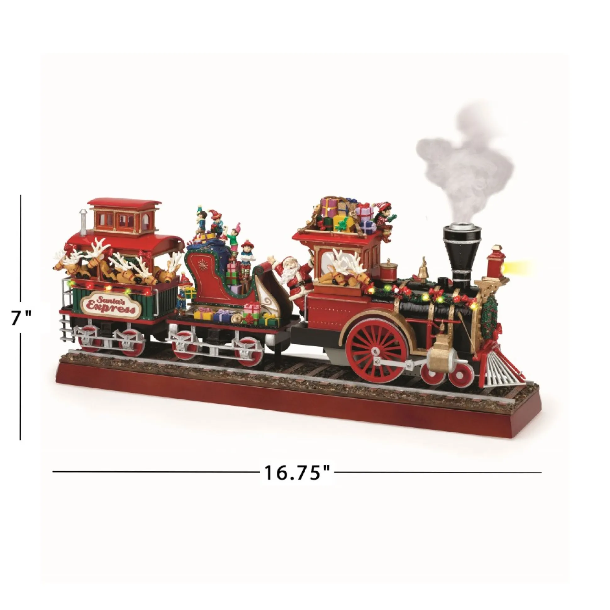 animated_santas_express_2.webp Cheap Mr. Christmas 16.75" Animated Santa's Express