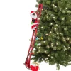 Best Sale Mr. Christmas 43" Animated Super Climbing Black Santa