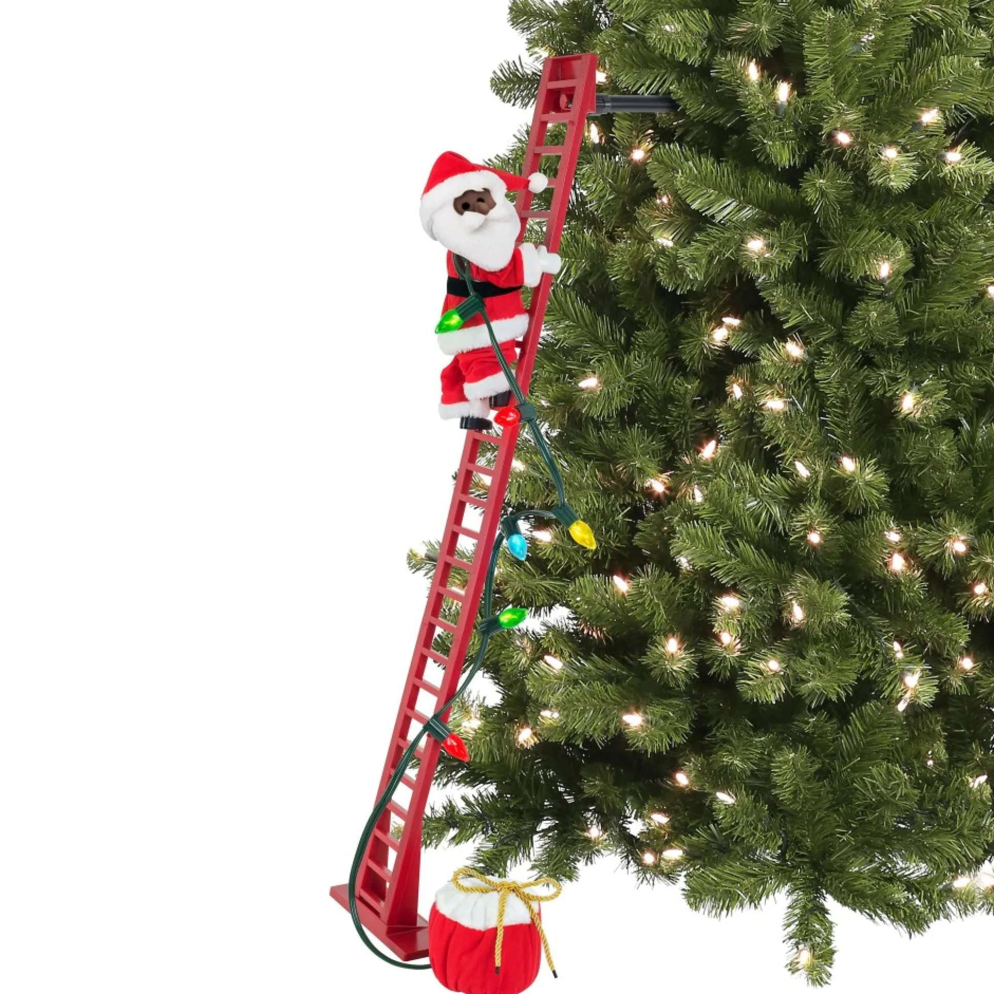 animated_super_climbing_black_santa_0-2.webp Best Mr. Christmas 43" Animated Super Climbing Black Santa