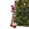 Best Mr. Christmas 43" Animated Super Climbing Sculpted Black Santa