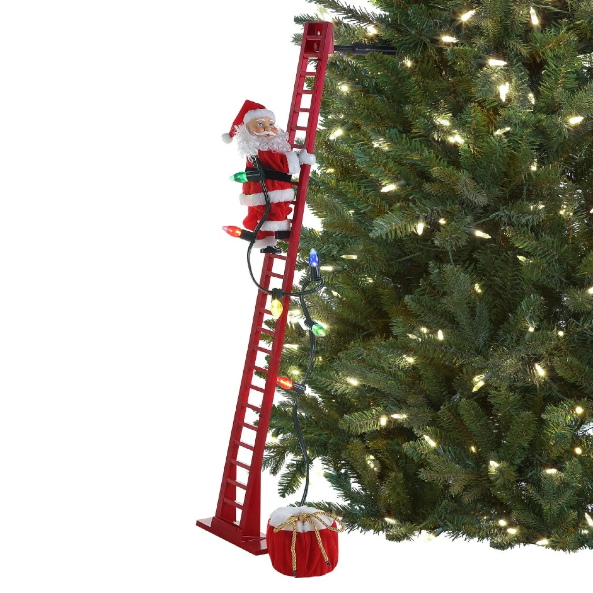 animated_super_climbing_sculpted_white_santa_0-2.webp Online Mr. Christmas 43" Animated Super Climbing Sculpted White Santa