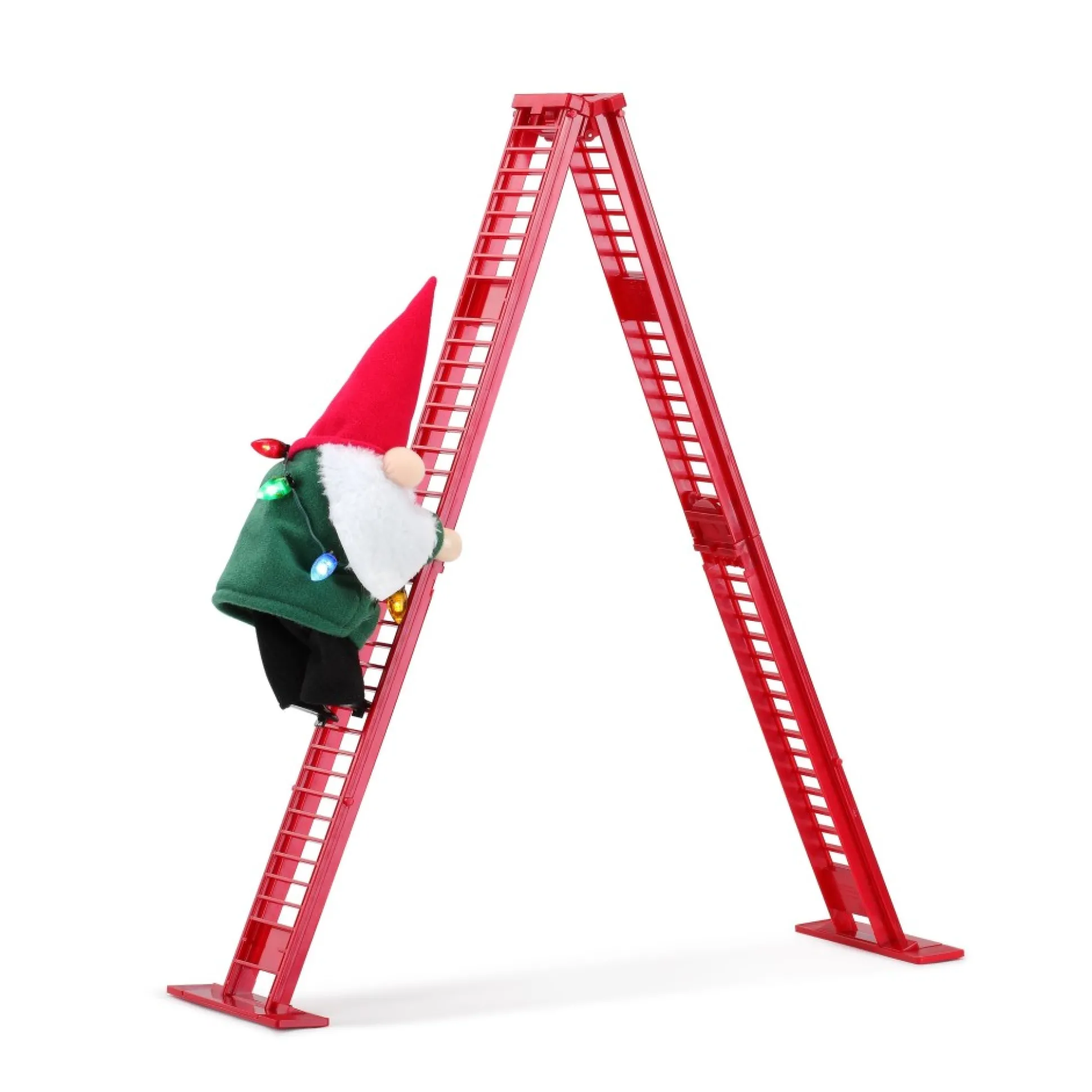 animated_tabletop_climbing_gnome_0.webp Best Sale Mr. Christmas 17" Animated Tabletop Climbing Gnome