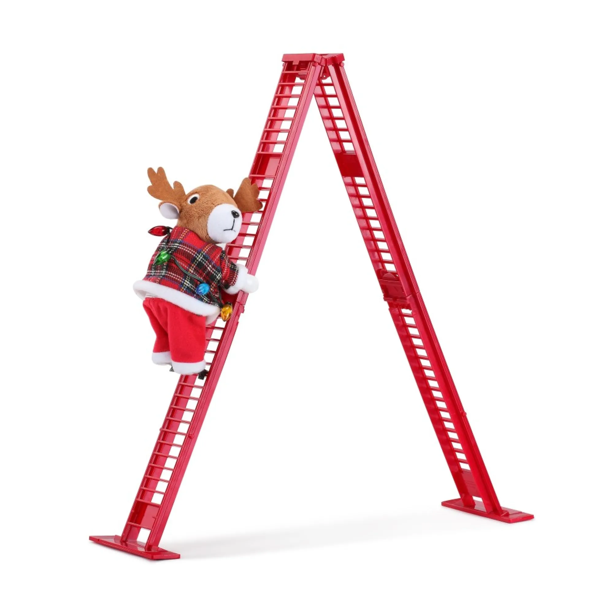 animated_tabletop_climbing_reindeer_0.webp Discount Mr. Christmas 17" Animated Tabletop Climbing Reindeer