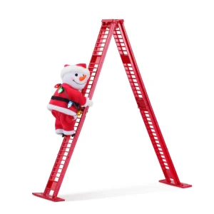 Flash Sale Mr. Christmas 17" Animated Tabletop Climbing Snowman