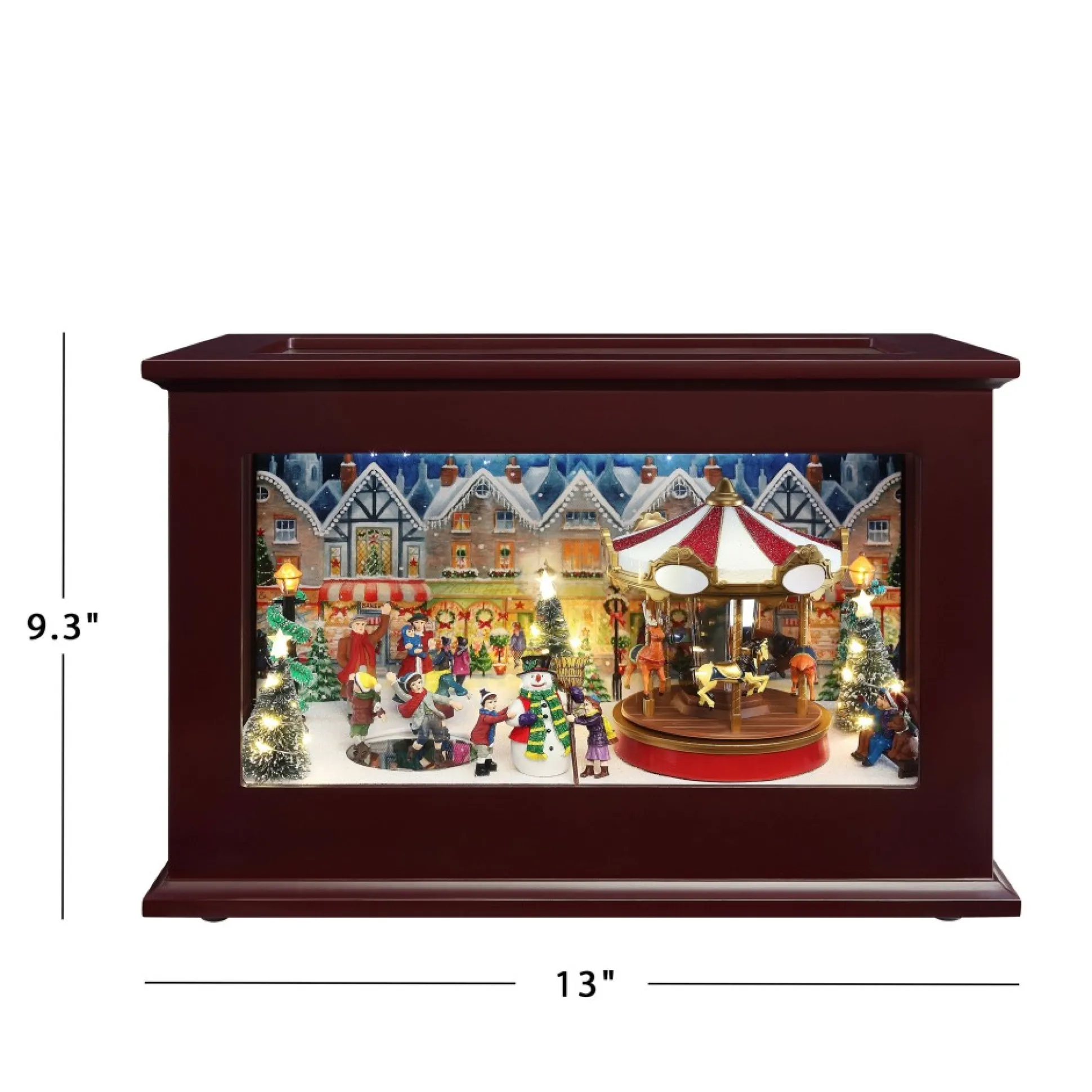 heirloom_christmas_music_box_2.webp Hot Mr. Christmas 13" Heirloom Christmas Music Box