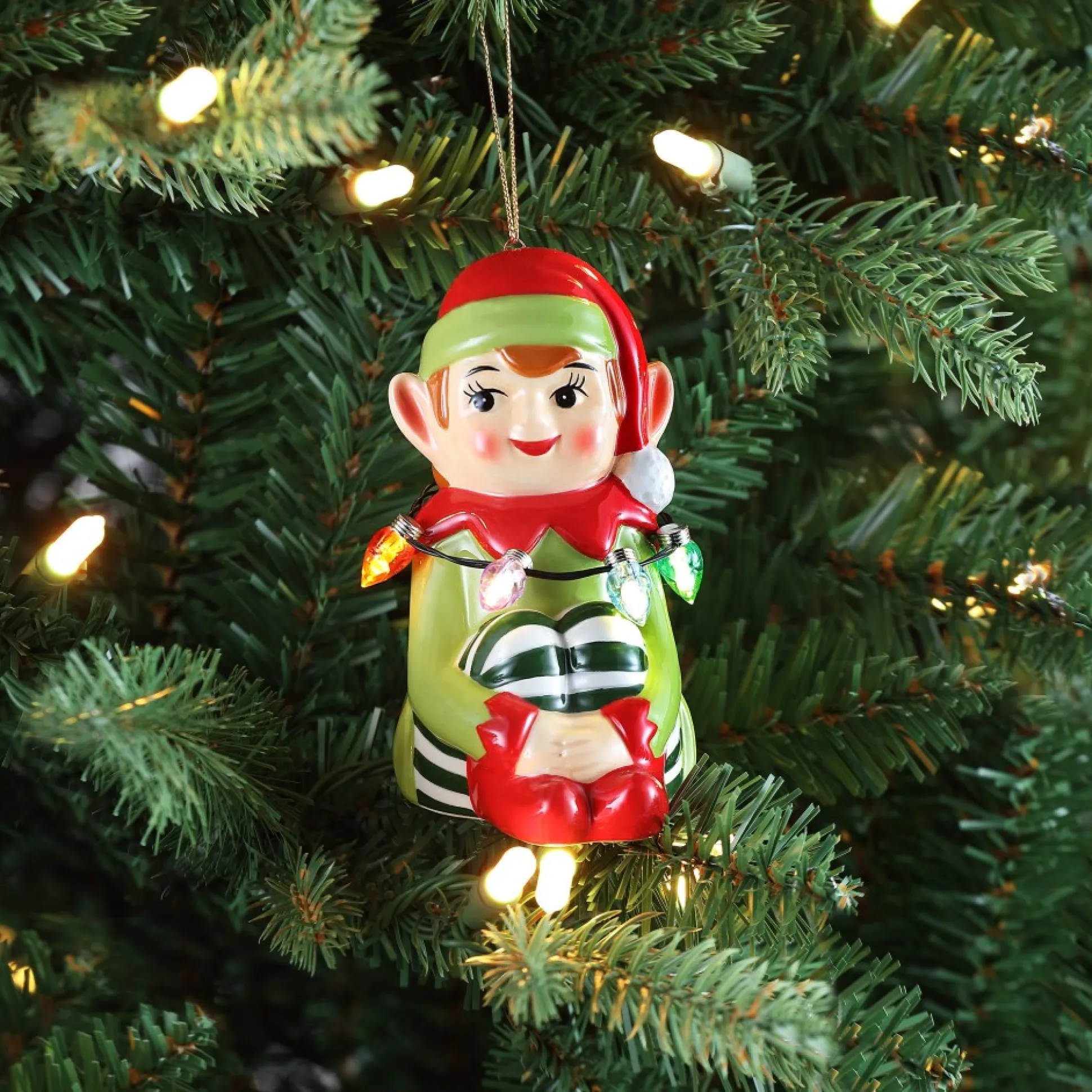 mini_nostalgic_ceramic_figure__elf_1.webp Store Mr. Christmas Mini Nostalgic Ceramic Figure - Elf