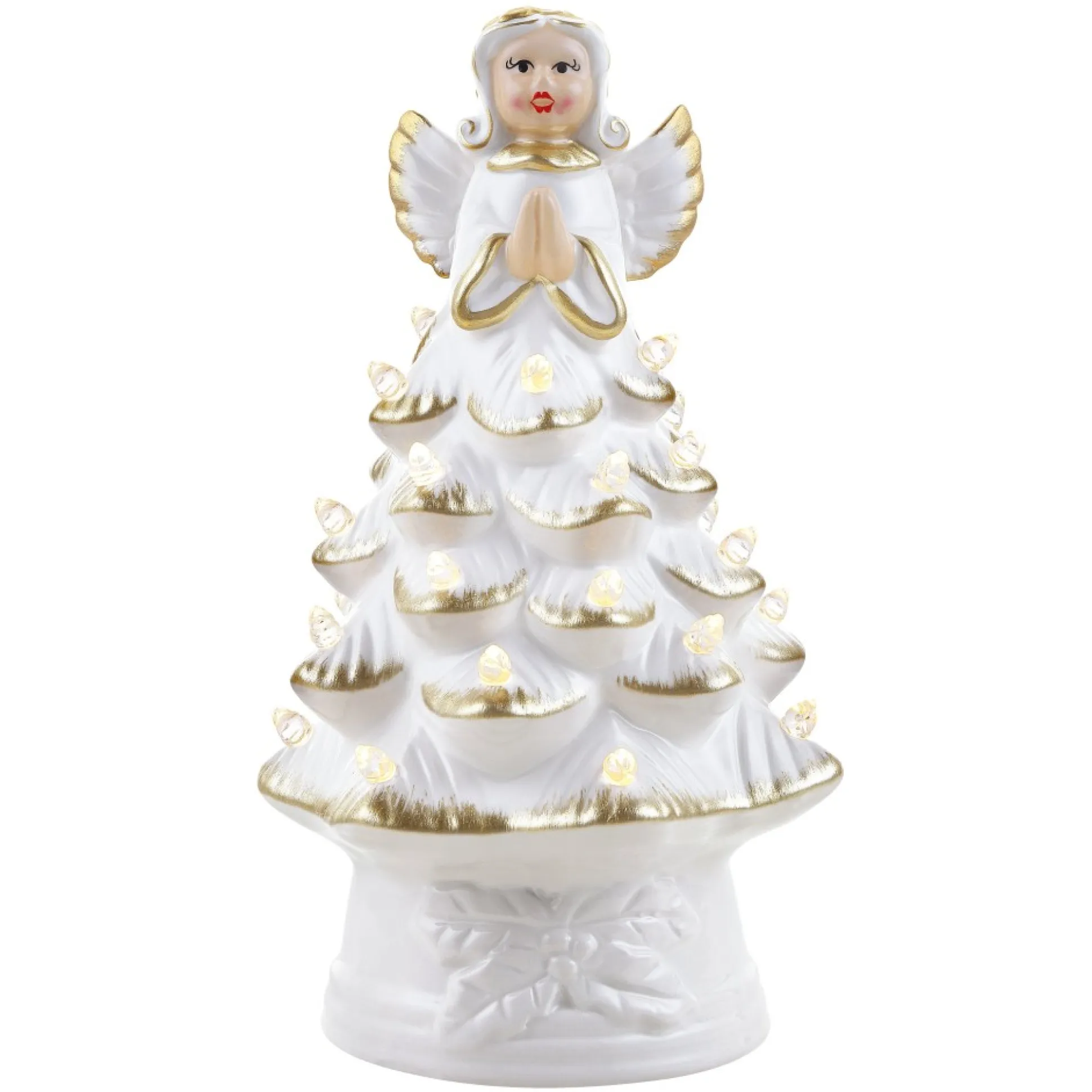 nostalgic_ceramic_angel_tree_0.webp Sale Mr. Christmas 8.5" Nostalgic Ceramic Angel Tree