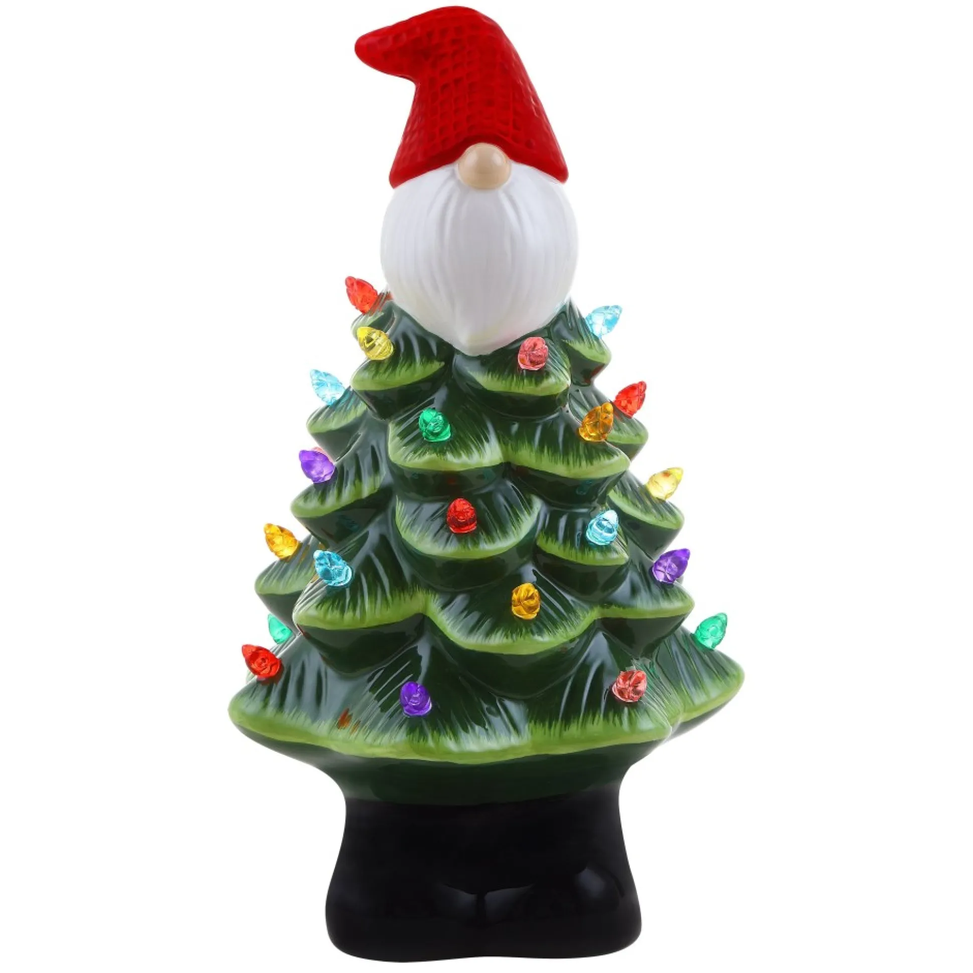nostalgic_ceramic_gnome_tree_0.webp Best Sale Mr. Christmas 8.5" Nostalgic Ceramic Gnome Tree