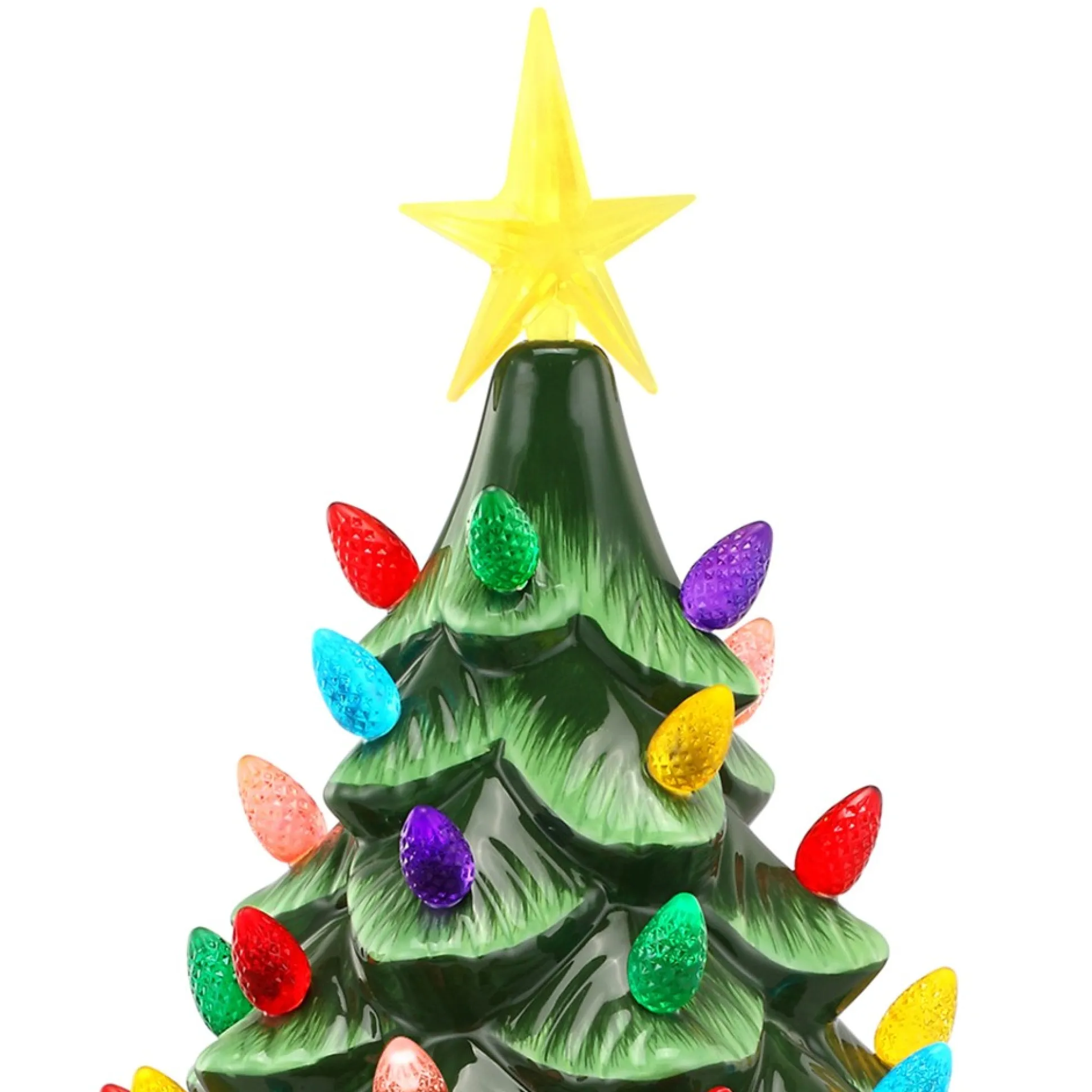 nostalgic_ceramic_tree__green_3-3.webp Best Sale Mr. Christmas 24" Nostalgic Ceramic Tree - Green