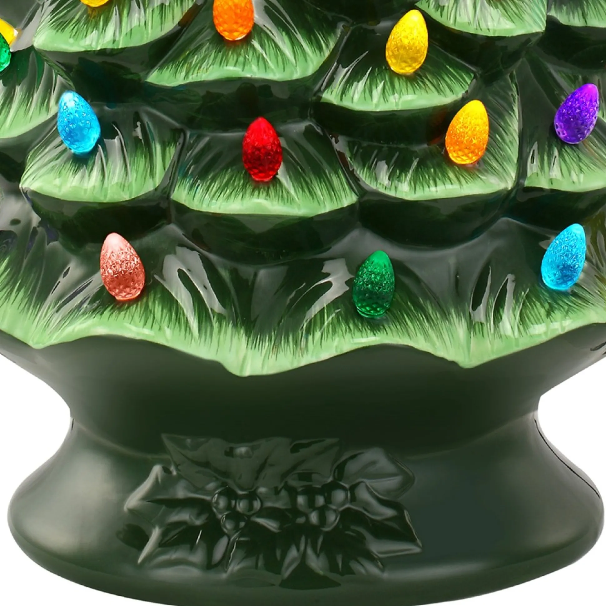 nostalgic_ceramic_tree__green_5.webp Best Sale Mr. Christmas 24" Nostalgic Ceramic Tree - Green