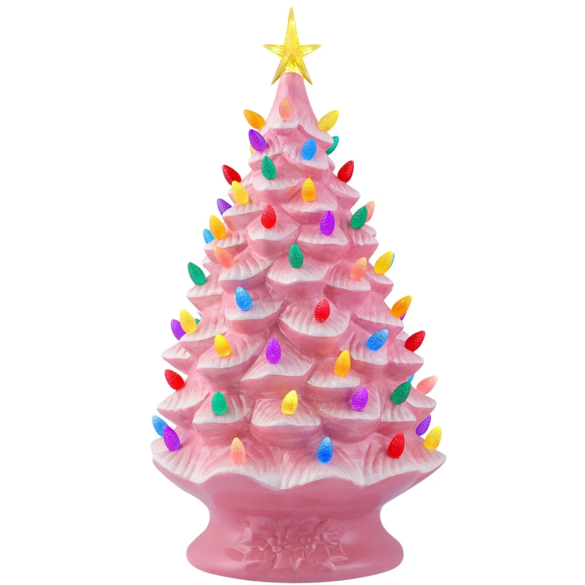 nostalgic_ceramic_tree__pink_0-2.webp New Mr. Christmas 24" Nostalgic Ceramic Tree - Pink