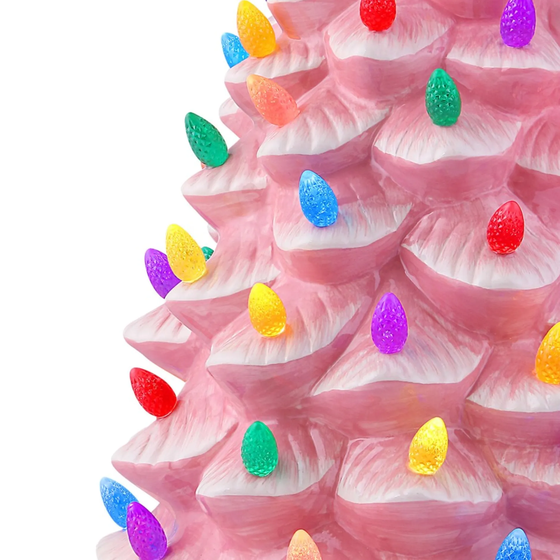 nostalgic_ceramic_tree__pink_5.webp New Mr. Christmas 24" Nostalgic Ceramic Tree - Pink
