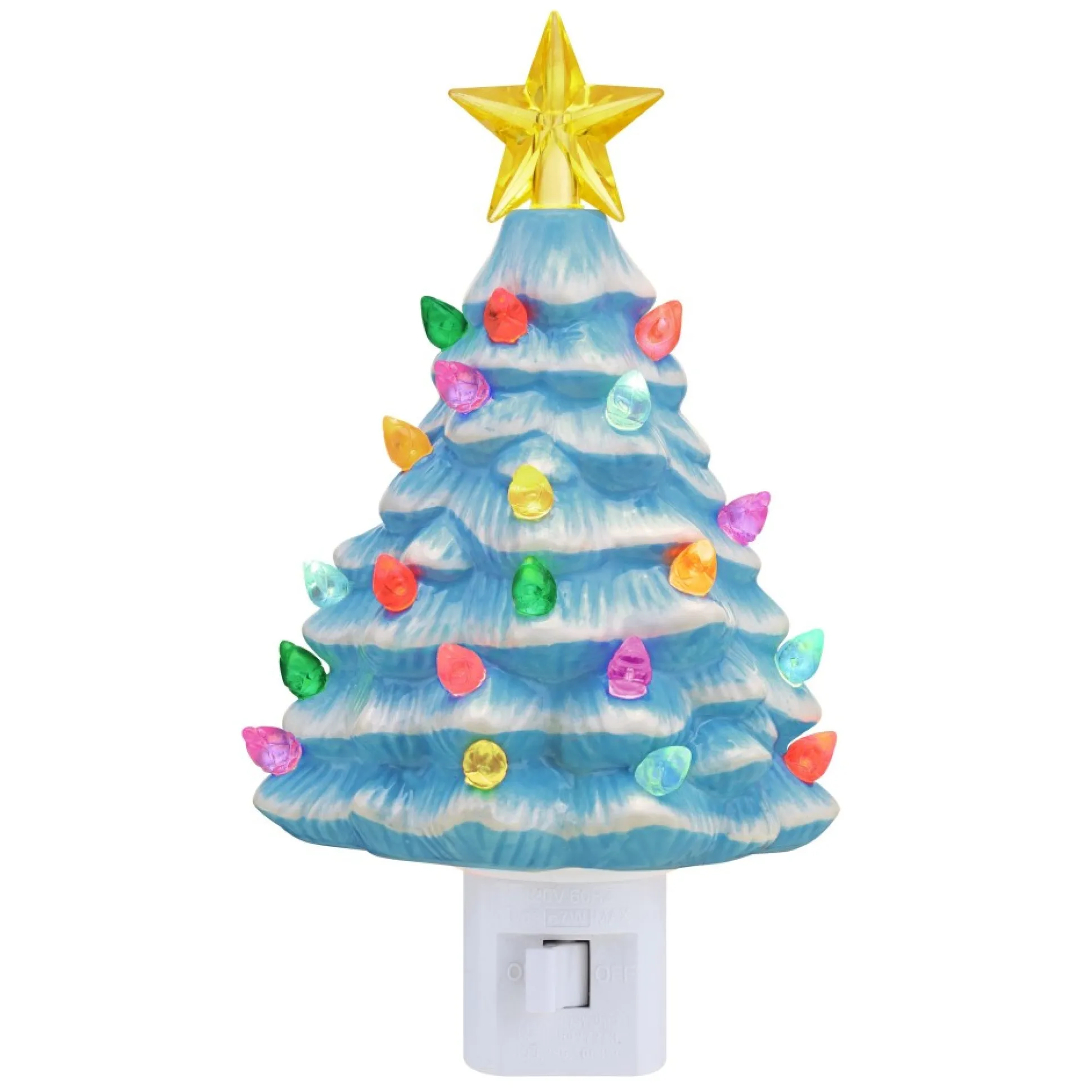 nostalgic_ceramic_tree_nightlight__blue_0.webp Outlet Mr. Christmas Nostalgic Ceramic Tree Nightlight - Blue