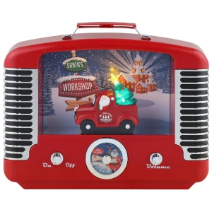 Outlet Mr. Christmas 12" Nostalgic Truck Radio