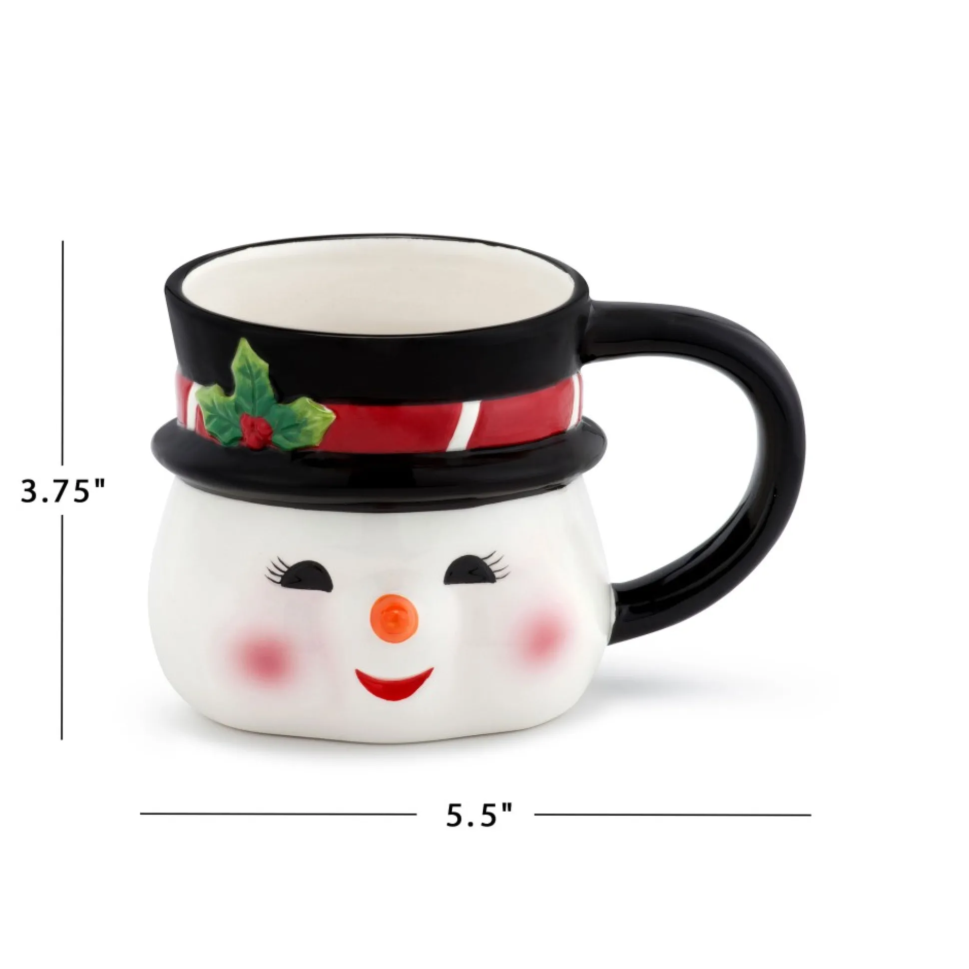 oz_nostalgic_ceramic_snowman_mug_2.webp Store Mr. Christmas 16Oz Nostalgic Ceramic Snowman Mug