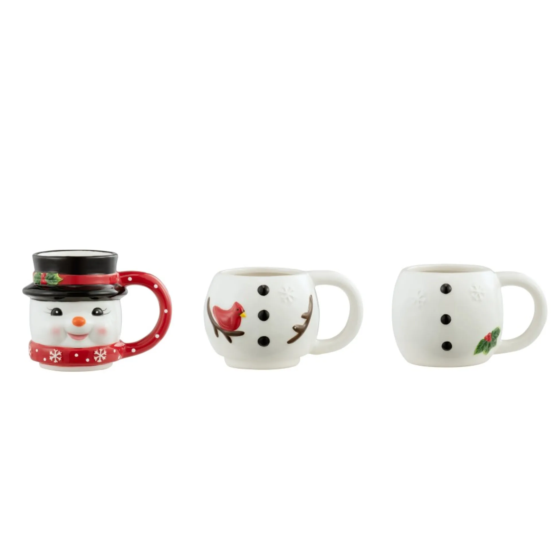 oz_set_of__ceramic_stacking_mugs__snowman_3.webp Hot Mr. Christmas 12Oz Set Of 3 Ceramic Stacking Mugs - Snowman