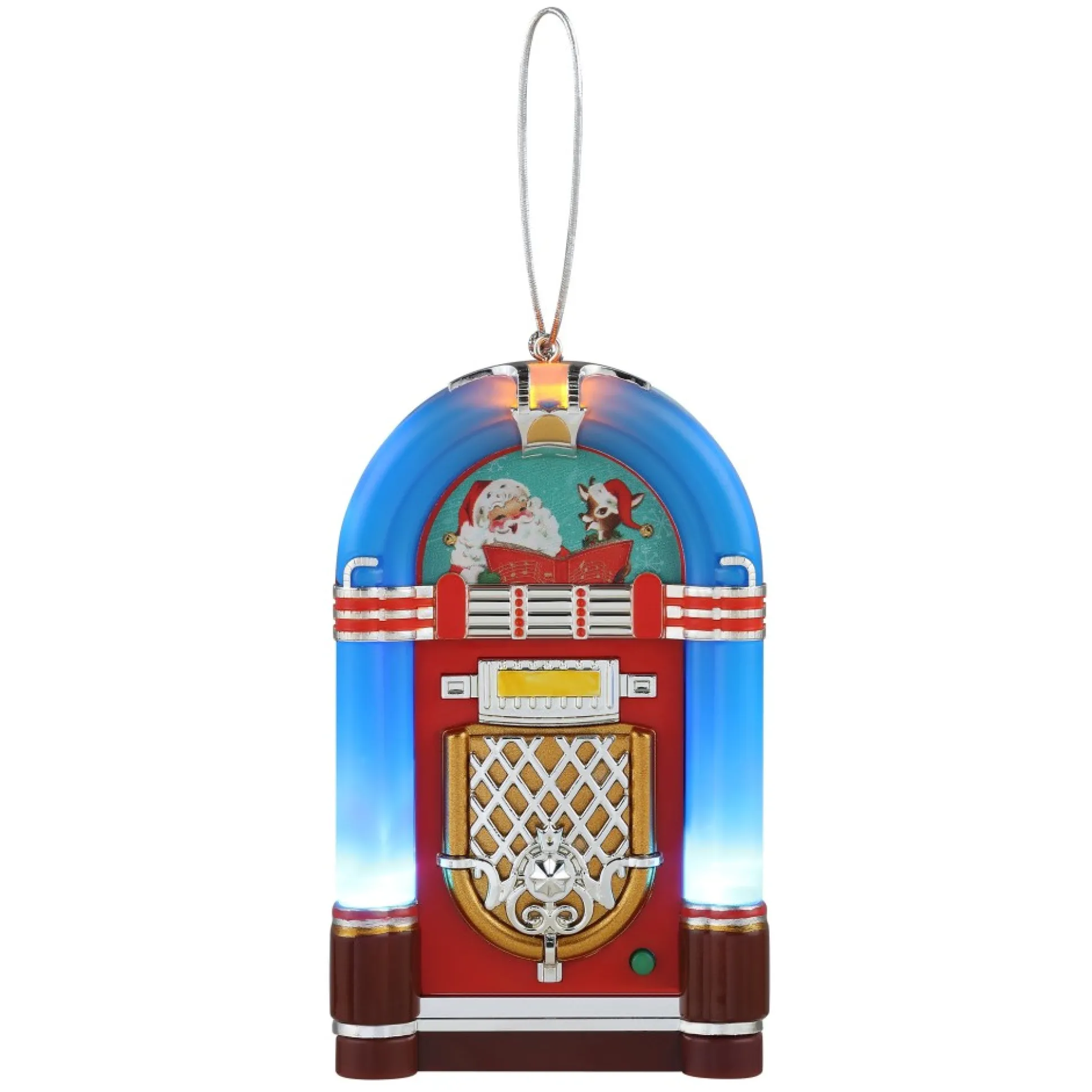 retro_jukebox_ornament__blue_0.webp Best Sale Mr. Christmas 4.9" Retro Jukebox Ornament - Blue