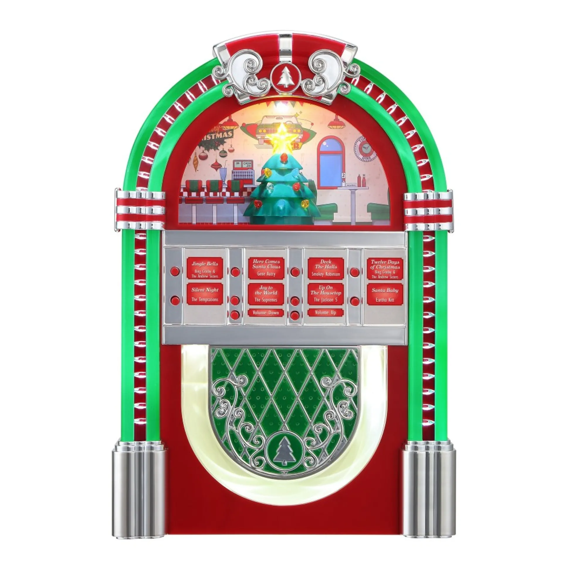 retro_rockorama_jukebox__red_0.webp Cheap Mr. Christmas 10.3" Retro Rock-O-Rama Jukebox - Red