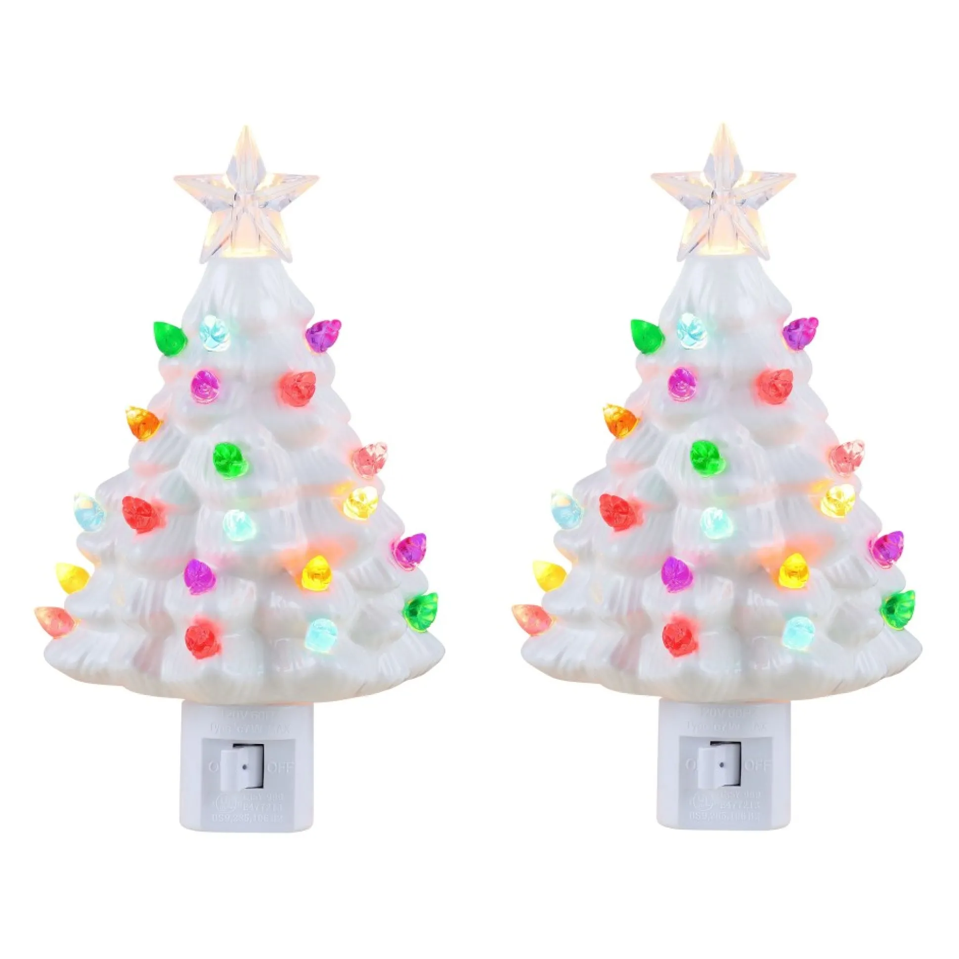 set_of__nostalgic_ceramic_tree_nightlights__white_0.webp Cheap Mr. Christmas Set Of 2 Nostalgic Ceramic Tree Nightlights - White