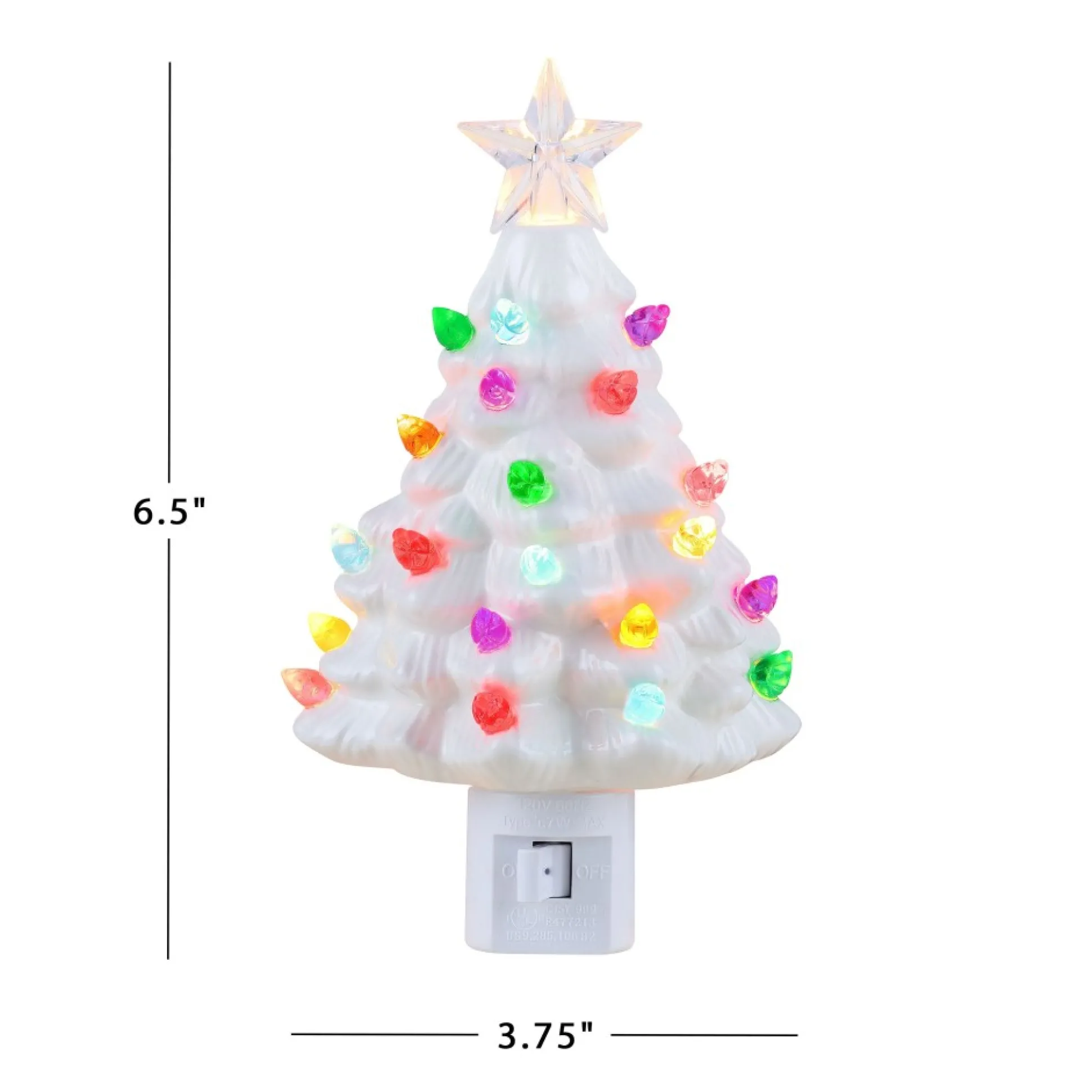 set_of__nostalgic_ceramic_tree_nightlights__white_2.webp Cheap Mr. Christmas Set Of 2 Nostalgic Ceramic Tree Nightlights - White