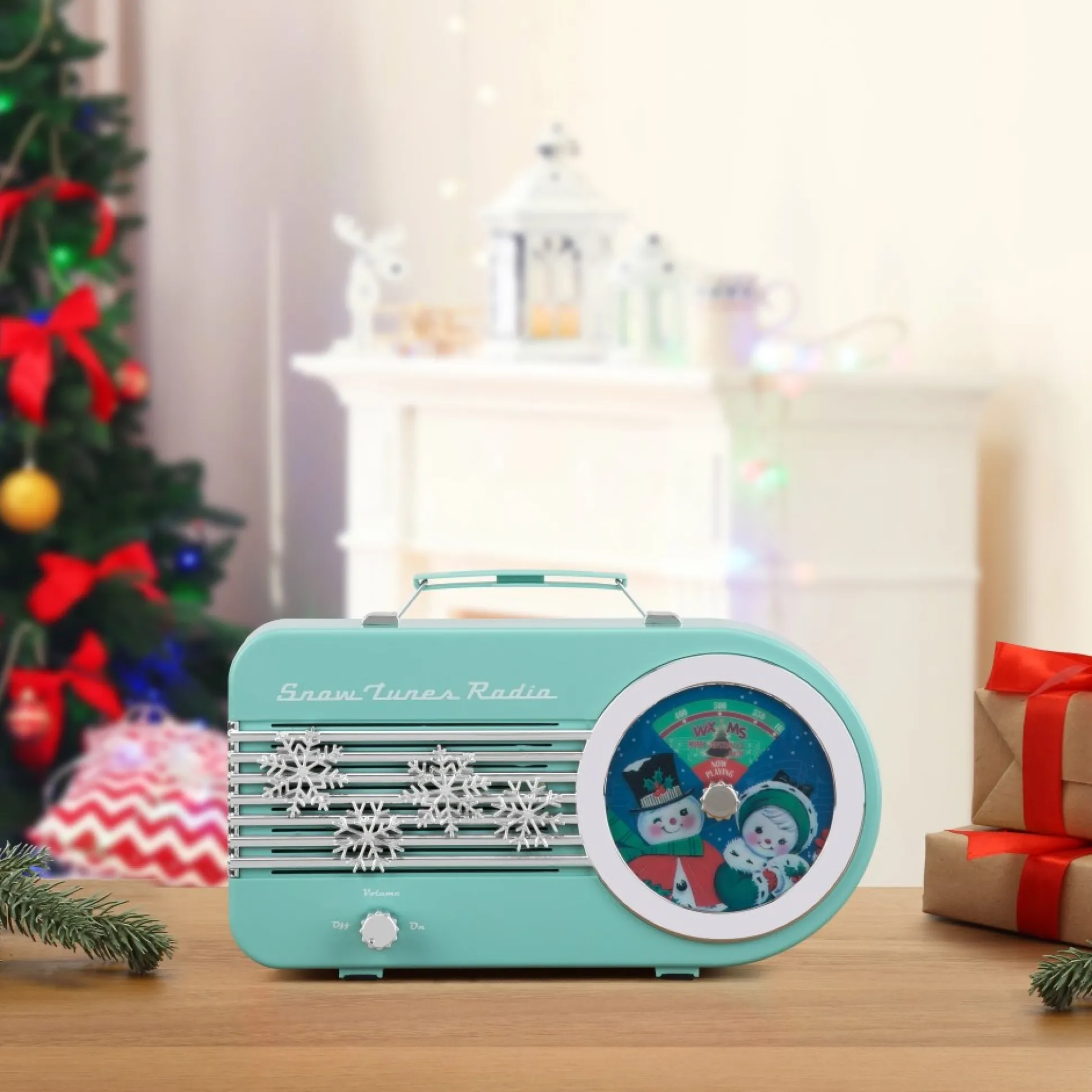 snow_tunes_radio_1.webp Discount Mr. Christmas 10.5" Snow Tunes Radio