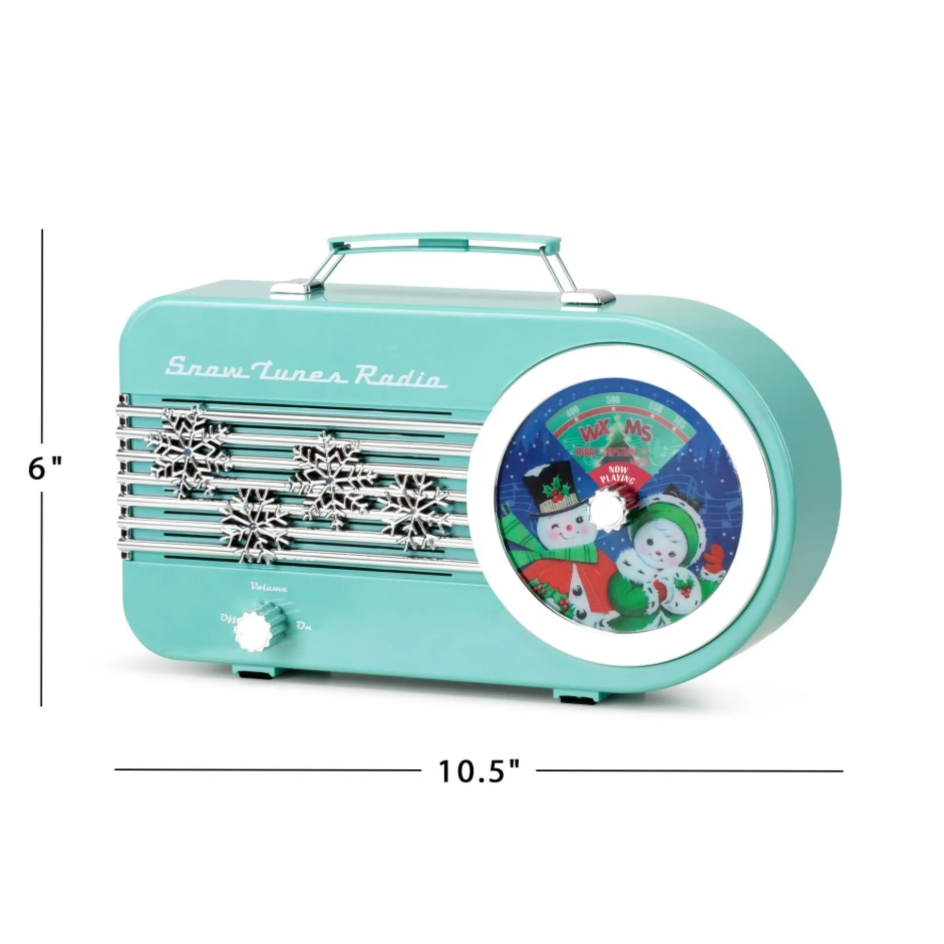snow_tunes_radio_2.webp Discount Mr. Christmas 10.5" Snow Tunes Radio
